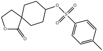 2-Oxaspiro[4.5]decan-1-one, 8-[[(4-Methylphenyl)sulfonyl]oxy]- 结构式