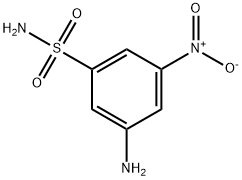 3-氨基-5-硝基苯磺酰胺 结构式