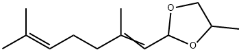 柠檬醛丙二醇缩醛 结构式