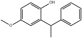 4-METHOXY-2-(1-PHENYL-ETHYL)-PHENOL 结构式