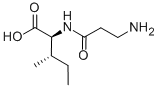 BETA-丙氨酰-L-异亮氨酸 结构式