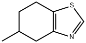Benzothiazole,  4,5,6,7-tetrahydro-5-methyl- 结构式