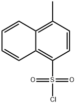 4-甲基-1-萘磺酰氯 结构式