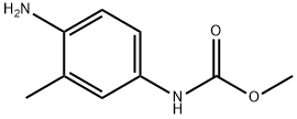 Carbamic  acid,  (4-amino-3-methylphenyl)-,  methyl  ester  (9CI) 结构式