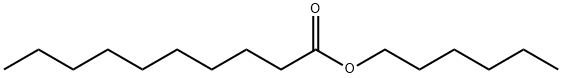 hexyl decanoate 结构式