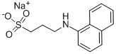 N-(1-萘)-3-氨基丙磺酸钠盐 结构式