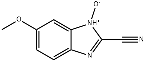 1H-Benzimidazole-2-carbonitrile,5-methoxy-,N-oxide(9CI) 结构式