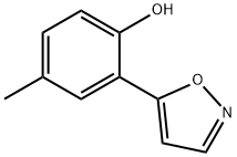 2-(5-ISOXAZOLYL)-4-METHYLPHENOL 结构式