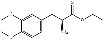 L-Tyrosine, 3-Methoxy-O-Methyl-, ethyl ester 结构式