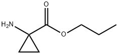 1-氨基环丙烷-1-羧酸丙酯 结构式