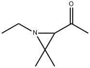 Ethanone, 1-(1-ethyl-3,3-dimethyl-2-aziridinyl)- (9CI) 结构式