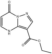 7-氧代-4,7-二氢吡唑并[1,5-A]嘧啶-3-羧酸乙酯 结构式