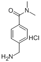 4-(氨甲基)-N,N-二甲基苯甲酰胺 结构式