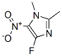 1H-Imidazole, 4-fluoro-1,2-dimethyl-5-nitro- 结构式