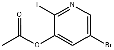 5-Bromo-2-iodopyridin-3-ylacetate