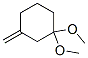 Cyclohexane, 1,1-dimethoxy-3-methylene 结构式