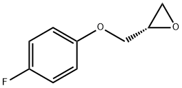 (S)-2-((4-FLUOROPHENOXY)METHYL)OXIRANE 结构式