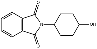2-(4-羟基环己基)异吲哚-1,3-二酮 结构式