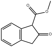 2-氧代茚满-1-甲酸甲酯 结构式