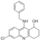 1-Acridinol, 1,2,3,4-tetrahydro-6-chloro-9-((phenylmethyl)amino)- 结构式