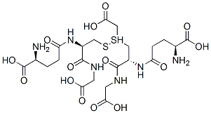 S-(carboxymethyl)glutathione 结构式