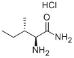 L-异亮酰胺盐酸盐 结构式