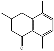 3,4-Dihydro-3,5,8-trimethyl-1(2H)-naphthalenone 结构式