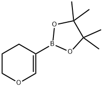 3,4-DIHYDRO-2H-PYRAN-5-YLBORONIC ACID, PINACOL ESTER 结构式