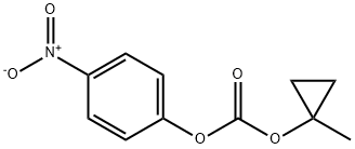 1-甲基环丙基4-硝基苯基碳酸酯 结构式