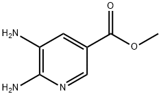 5,6-二氨基烟酸甲酯 结构式