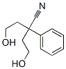 4-羟基-2-(2-羟基乙基)-2-苯基丁腈 结构式