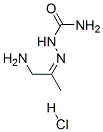 Aminoacetonesemicarbazonehydrochloride 结构式