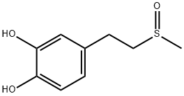 1,2-Benzenediol, 4-[2-(methylsulfinyl)ethyl]- (9CI) 结构式