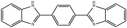 1,4-二(1H-苯并[D]咪唑-2-基)苯 结构式