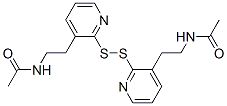 2-(acetamido)ethyl-2'-pyridyl disulfide 结构式