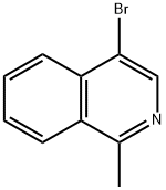 4-BROMO-1-METHYL-ISOQUINOLINE 结构式