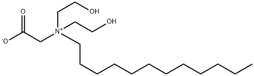 N-羧甲基-N,N-双(2-羟乙基)-1-十二烷基铵内盐 结构式