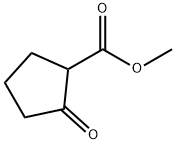 2-甲氧羰基环戊酮 结构式
