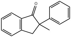 2-甲基-2-苯基-1-茚酮 结构式