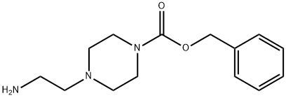 1-苄氧羰基-4-乙胺基哌啶 结构式
