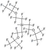 Tris(perfluoro(2-isopropoxyethyl))-methylsilane 结构式