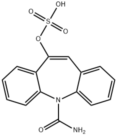 奥卡西平烯醇硫酸酯 结构式