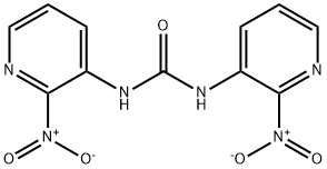 1,3-双(2-硝基 - 吡啶-3-基)脲 结构式