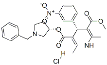 barnidipine hydrochloride 结构式