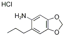 6-PROPYL-BENZO[1,3]DIOXOL-5-YLAMINE HYDROCHLORIDE 结构式