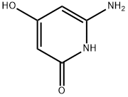 2-氨基-4,6-二羟基吡啶 结构式