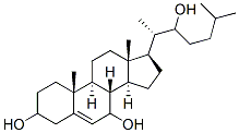 cholest-5-ene-3,7,22-triol 结构式