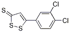 3H-1,2-Dithiole-3-thione, 5-(3,4-dichlorophenyl)- 结构式