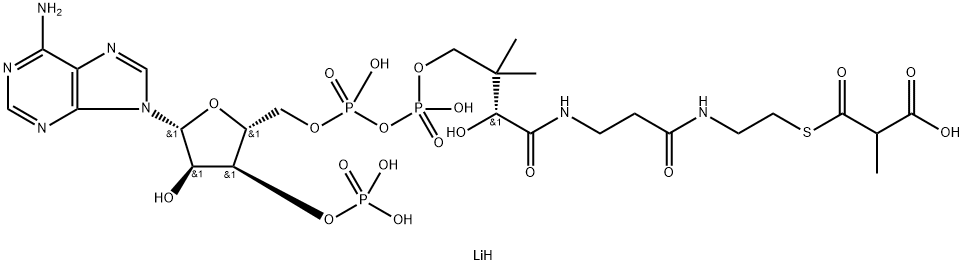 丙二酸单酰辅酶A 锂盐 结构式