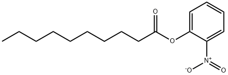 O-NITROPHENYL CAPRATE 结构式